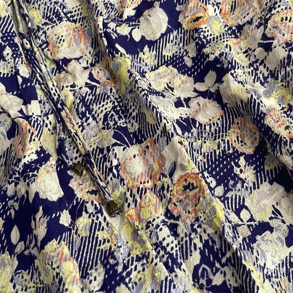 Skies are Blue/Stitch Fix Floral Lace Front Shift Dress - Picture 8 of 8